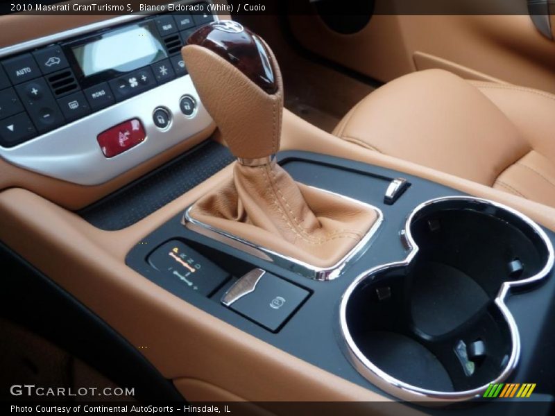Bianco Eldorado (White) / Cuoio 2010 Maserati GranTurismo S