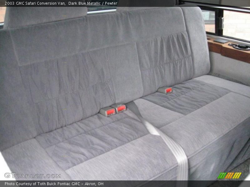 Dark Blue Metallic / Pewter 2003 GMC Safari Conversion Van