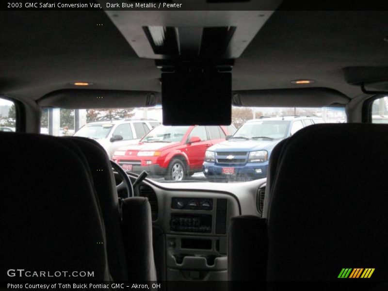 Dark Blue Metallic / Pewter 2003 GMC Safari Conversion Van