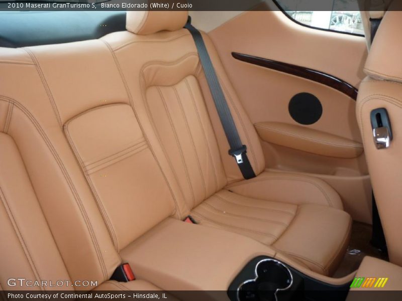 Bianco Eldorado (White) / Cuoio 2010 Maserati GranTurismo S