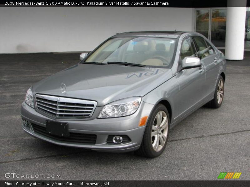 Palladium Silver Metallic / Savanna/Cashmere 2008 Mercedes-Benz C 300 4Matic Luxury