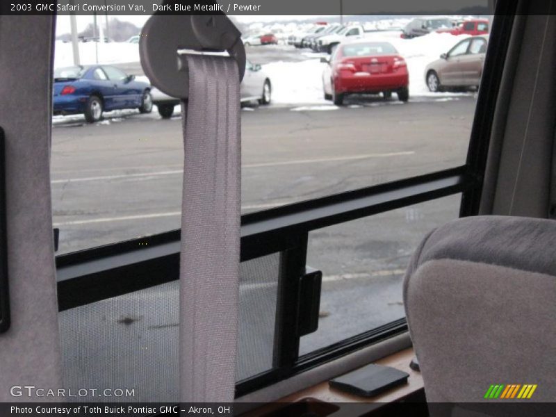 Dark Blue Metallic / Pewter 2003 GMC Safari Conversion Van