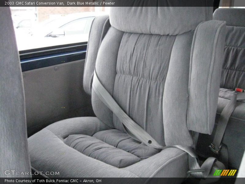 Dark Blue Metallic / Pewter 2003 GMC Safari Conversion Van