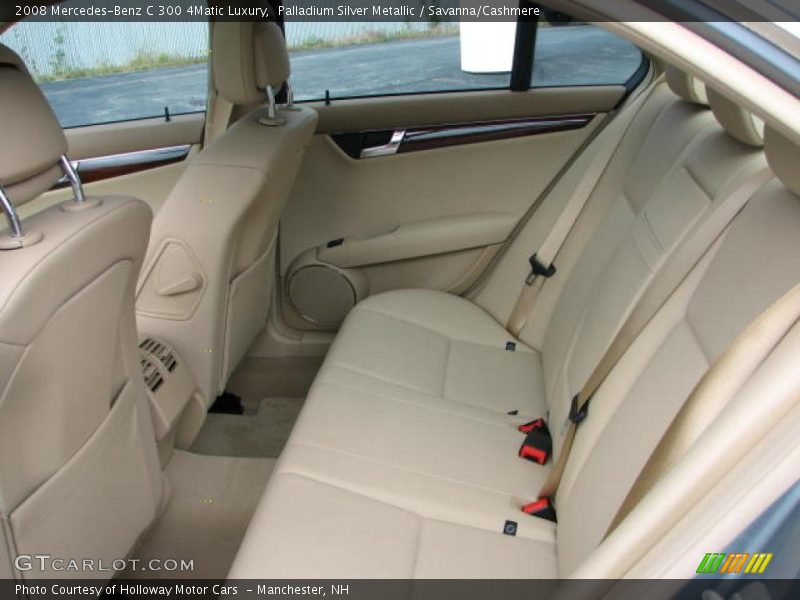 Palladium Silver Metallic / Savanna/Cashmere 2008 Mercedes-Benz C 300 4Matic Luxury