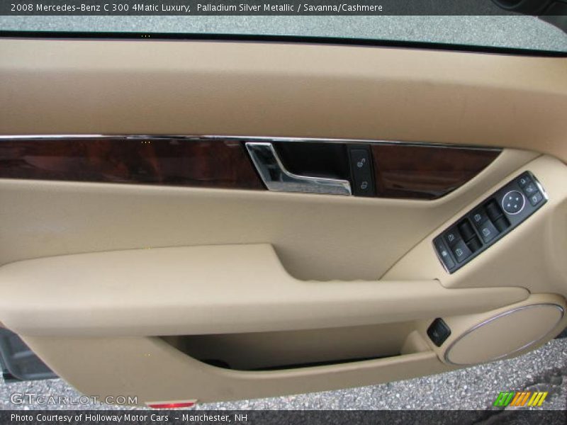 Palladium Silver Metallic / Savanna/Cashmere 2008 Mercedes-Benz C 300 4Matic Luxury