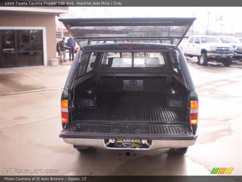 Imperial Jade Mica / Gray 1999 Toyota Tacoma Regular Cab 4x4