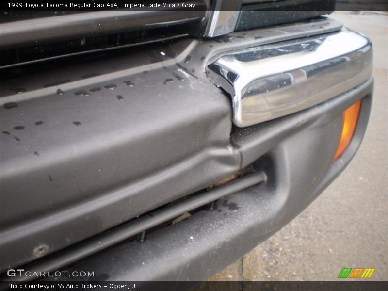 Imperial Jade Mica / Gray 1999 Toyota Tacoma Regular Cab 4x4