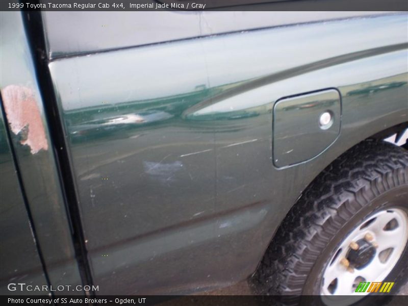 Imperial Jade Mica / Gray 1999 Toyota Tacoma Regular Cab 4x4