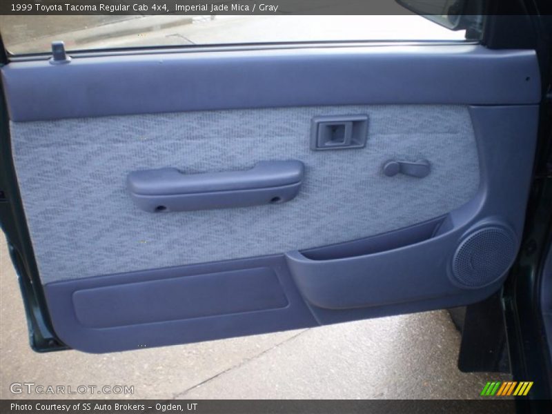 Imperial Jade Mica / Gray 1999 Toyota Tacoma Regular Cab 4x4