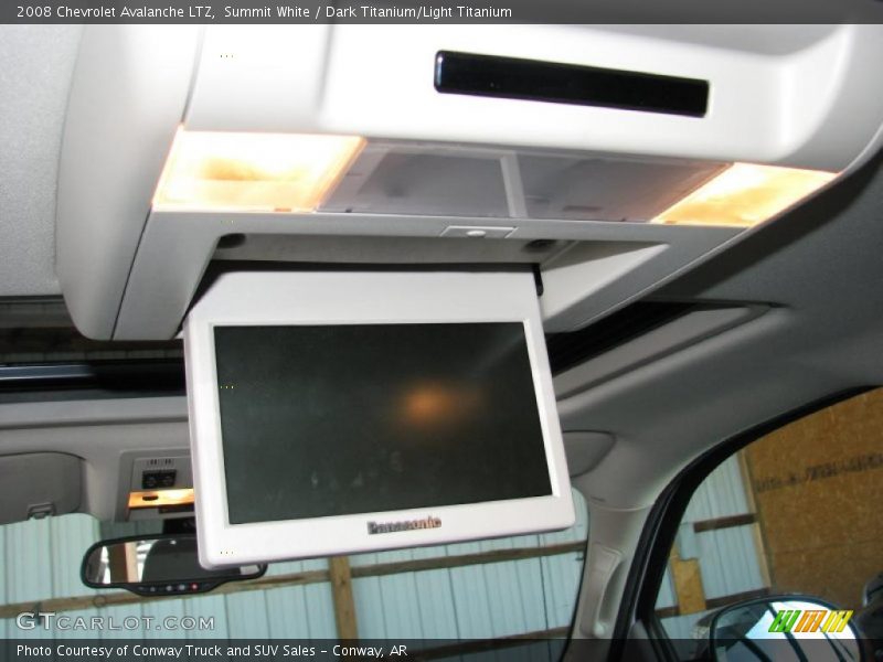 Summit White / Dark Titanium/Light Titanium 2008 Chevrolet Avalanche LTZ