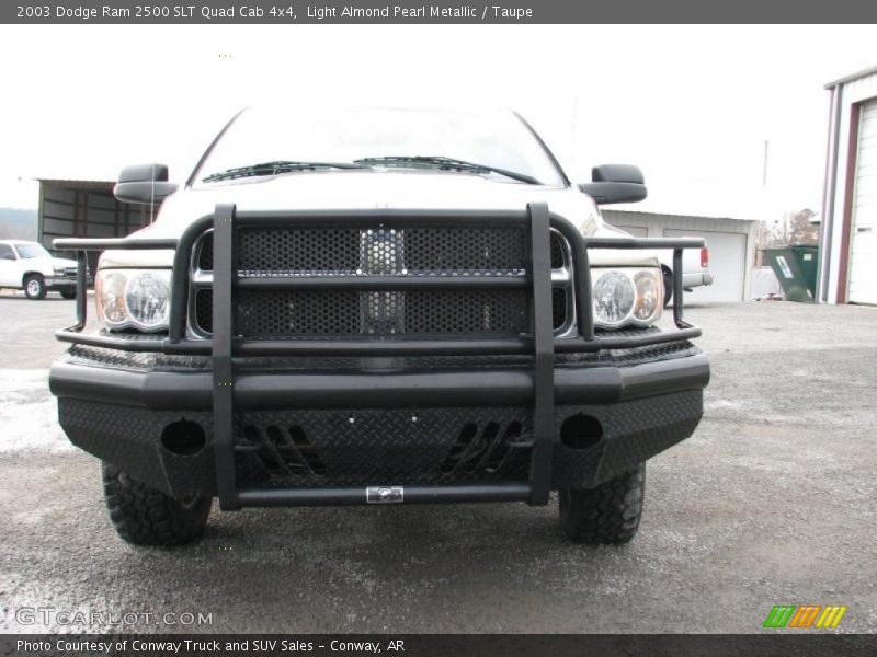 Light Almond Pearl Metallic / Taupe 2003 Dodge Ram 2500 SLT Quad Cab 4x4