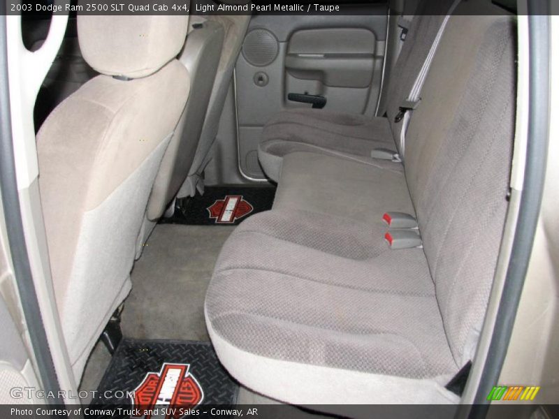 Light Almond Pearl Metallic / Taupe 2003 Dodge Ram 2500 SLT Quad Cab 4x4