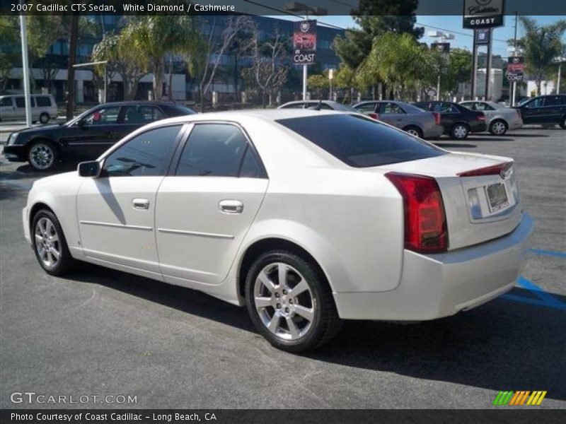 White Diamond / Cashmere 2007 Cadillac CTS Sedan