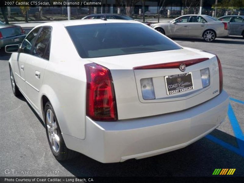 White Diamond / Cashmere 2007 Cadillac CTS Sedan