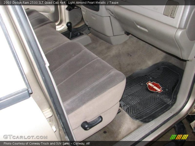 Light Almond Pearl Metallic / Taupe 2003 Dodge Ram 2500 SLT Quad Cab 4x4