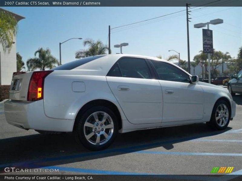 White Diamond / Cashmere 2007 Cadillac CTS Sedan