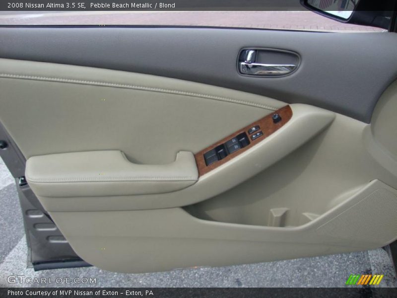 Pebble Beach Metallic / Blond 2008 Nissan Altima 3.5 SE
