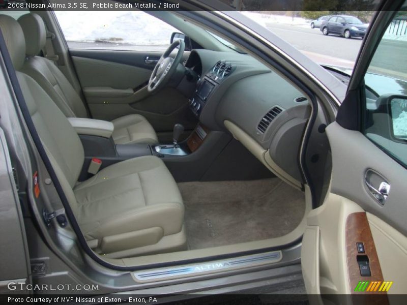 Pebble Beach Metallic / Blond 2008 Nissan Altima 3.5 SE