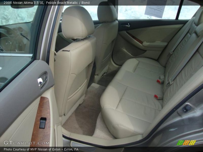 Pebble Beach Metallic / Blond 2008 Nissan Altima 3.5 SE