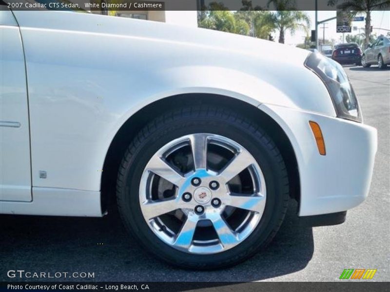 White Diamond / Cashmere 2007 Cadillac CTS Sedan