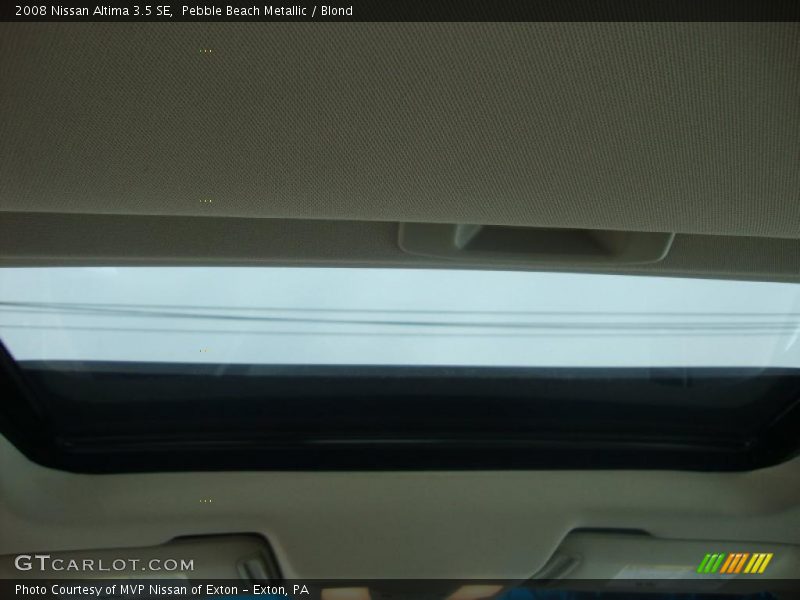 Pebble Beach Metallic / Blond 2008 Nissan Altima 3.5 SE