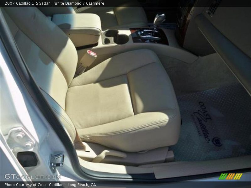White Diamond / Cashmere 2007 Cadillac CTS Sedan