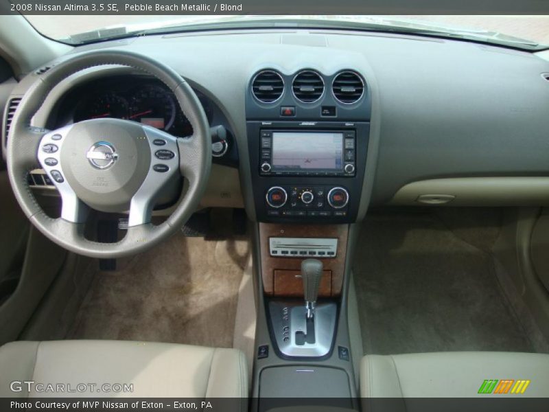 Pebble Beach Metallic / Blond 2008 Nissan Altima 3.5 SE