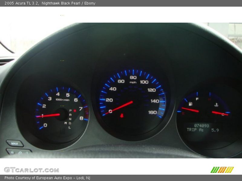 Nighthawk Black Pearl / Ebony 2005 Acura TL 3.2