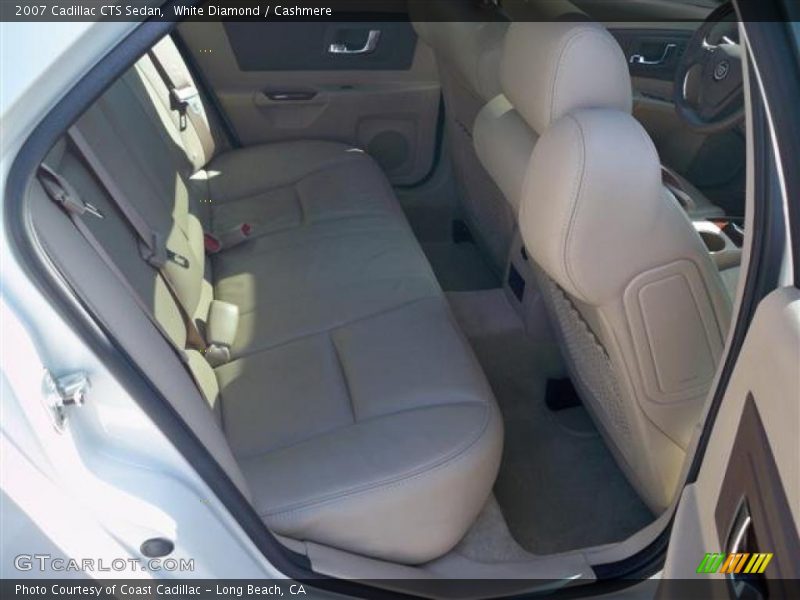 White Diamond / Cashmere 2007 Cadillac CTS Sedan