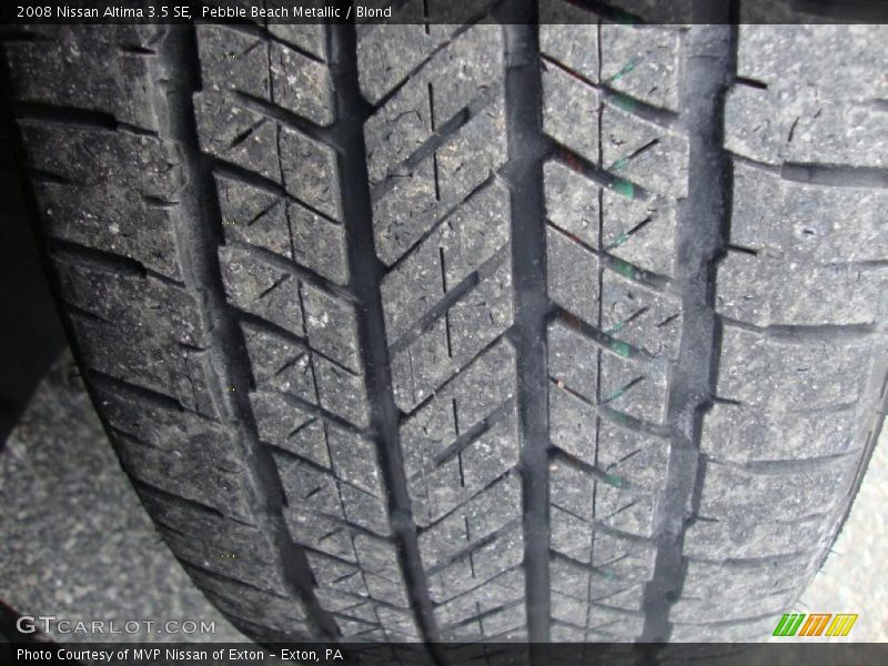 Pebble Beach Metallic / Blond 2008 Nissan Altima 3.5 SE