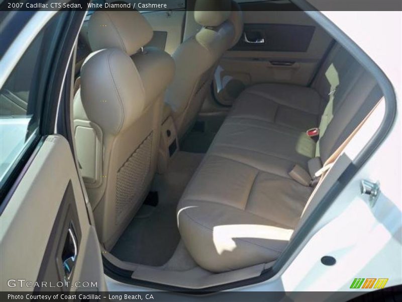 White Diamond / Cashmere 2007 Cadillac CTS Sedan