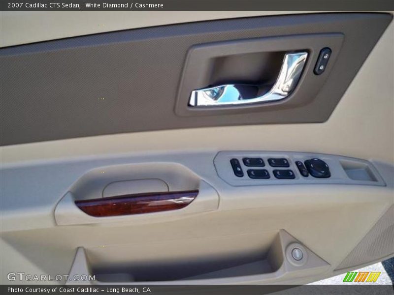 White Diamond / Cashmere 2007 Cadillac CTS Sedan