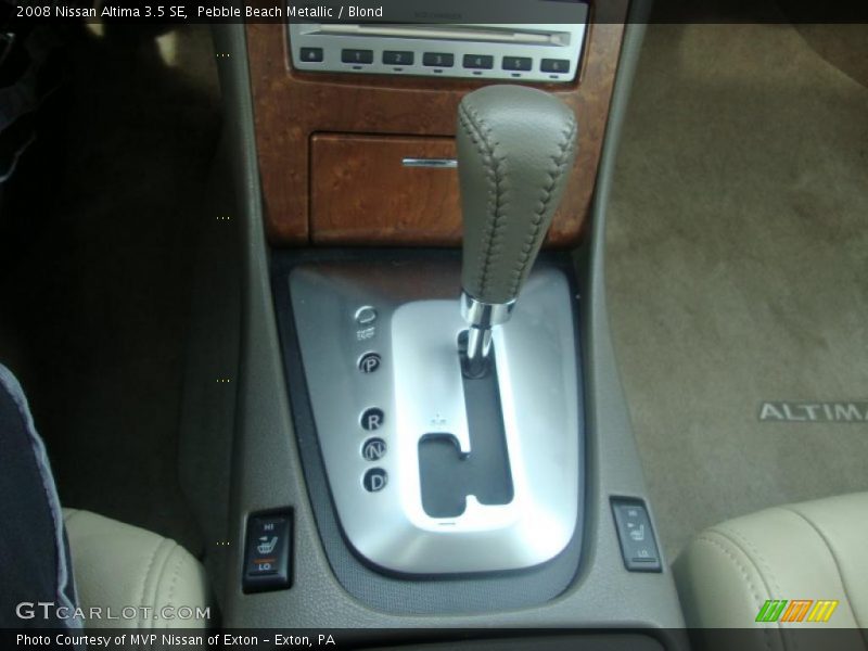 Pebble Beach Metallic / Blond 2008 Nissan Altima 3.5 SE