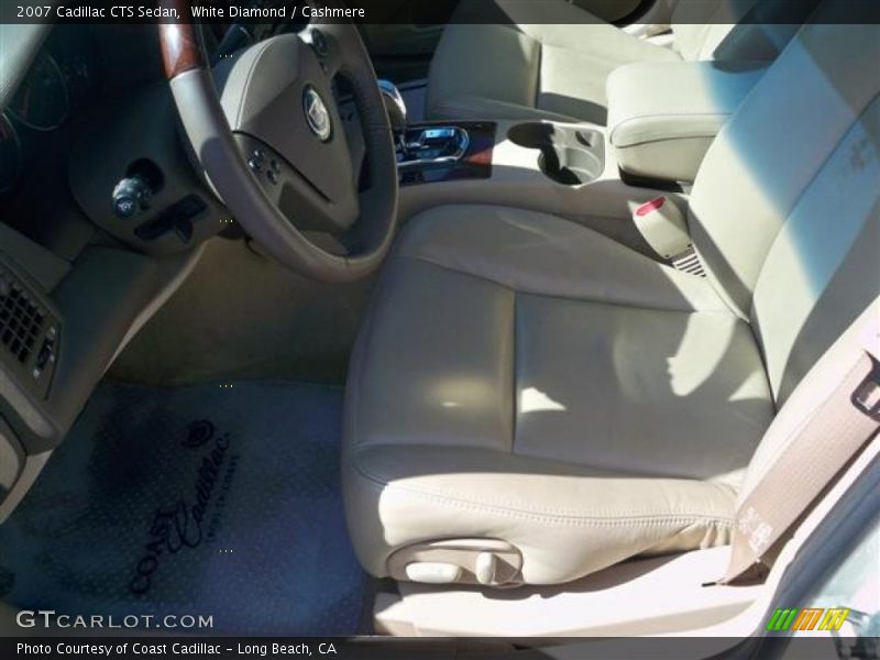 White Diamond / Cashmere 2007 Cadillac CTS Sedan