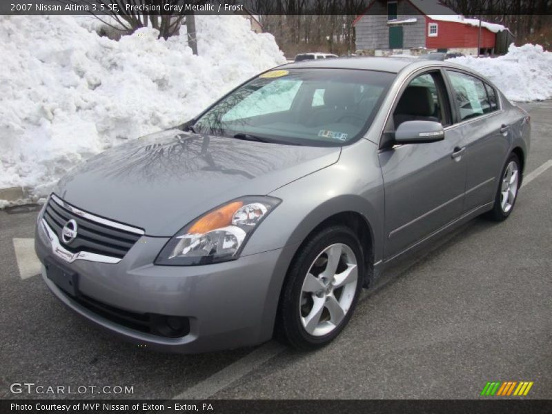 Precision Gray Metallic / Frost 2007 Nissan Altima 3.5 SE