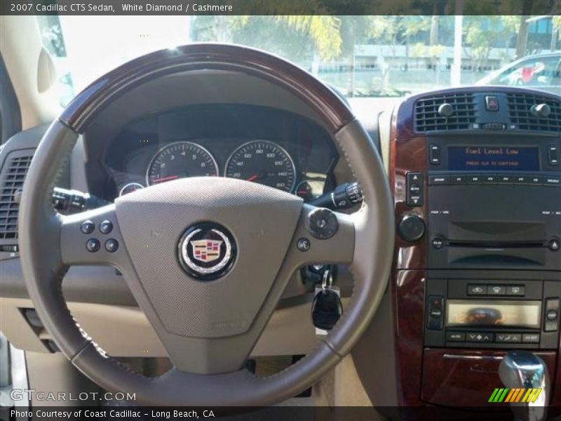 White Diamond / Cashmere 2007 Cadillac CTS Sedan