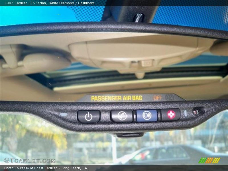 White Diamond / Cashmere 2007 Cadillac CTS Sedan
