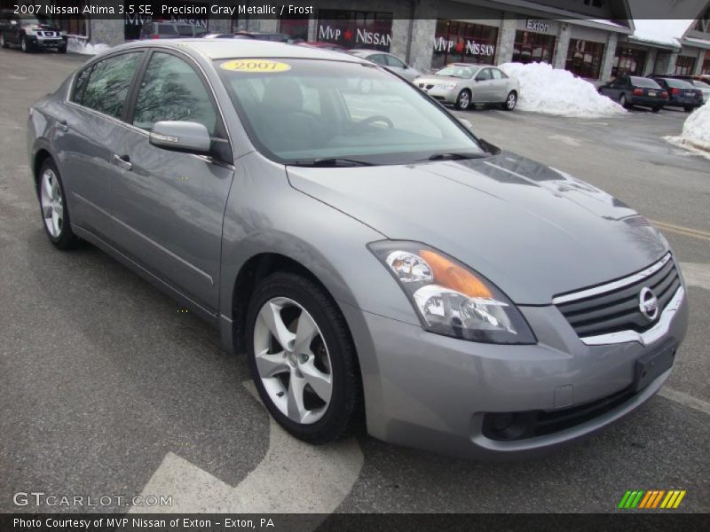 Precision Gray Metallic / Frost 2007 Nissan Altima 3.5 SE