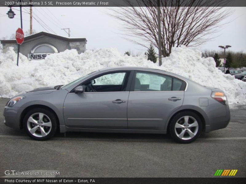 Precision Gray Metallic / Frost 2007 Nissan Altima 3.5 SE