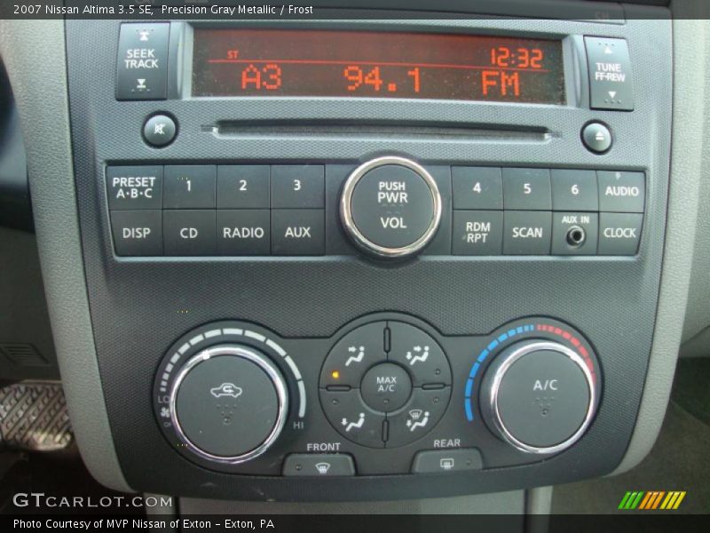 Precision Gray Metallic / Frost 2007 Nissan Altima 3.5 SE