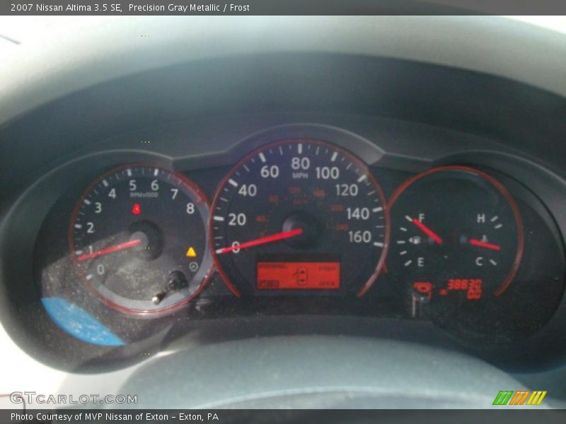 Precision Gray Metallic / Frost 2007 Nissan Altima 3.5 SE