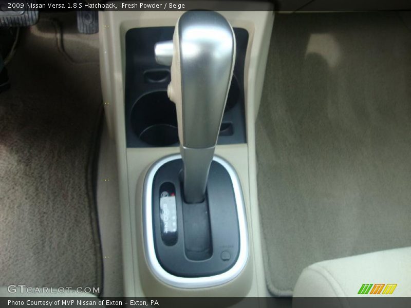 Fresh Powder / Beige 2009 Nissan Versa 1.8 S Hatchback