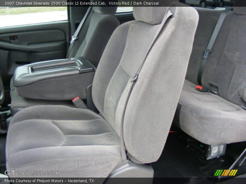 Victory Red / Dark Charcoal 2007 Chevrolet Silverado 1500 Classic LS Extended Cab