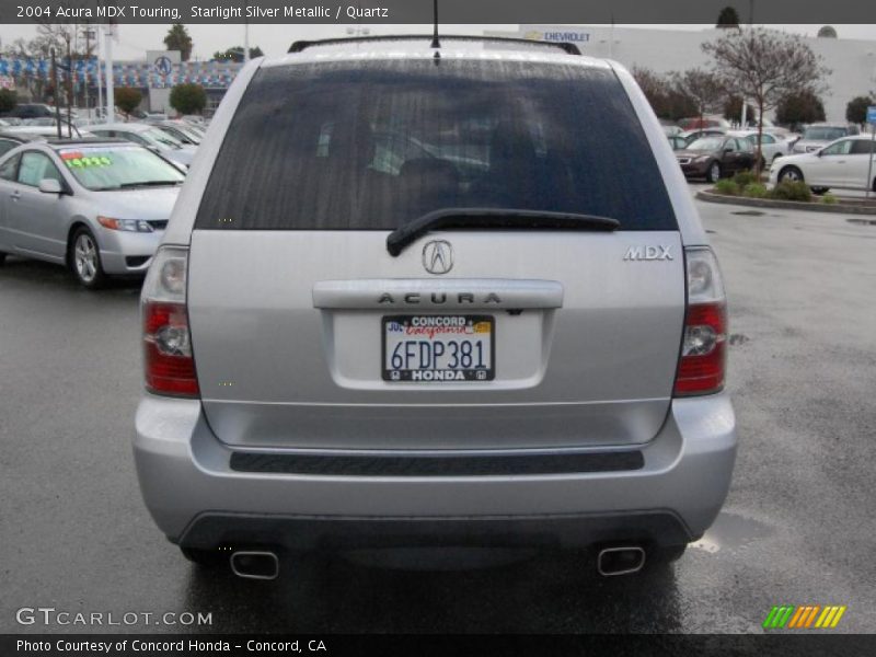 Starlight Silver Metallic / Quartz 2004 Acura MDX Touring