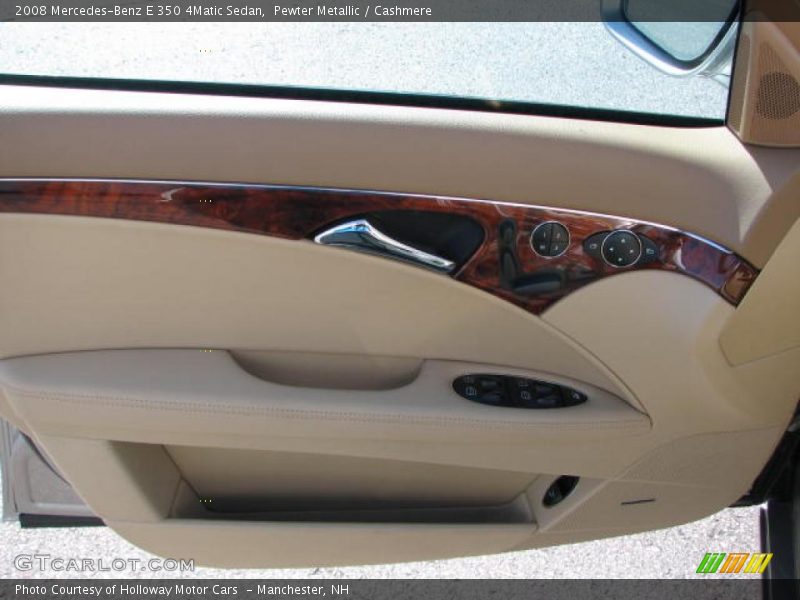 Pewter Metallic / Cashmere 2008 Mercedes-Benz E 350 4Matic Sedan