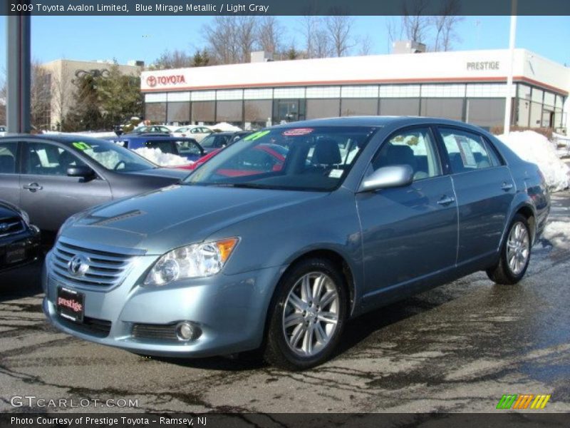 Blue Mirage Metallic / Light Gray 2009 Toyota Avalon Limited