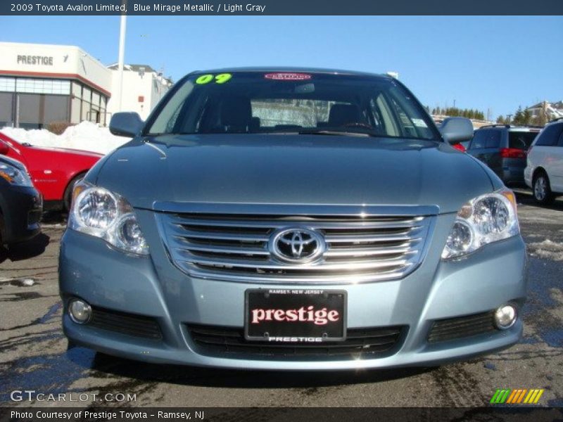 Blue Mirage Metallic / Light Gray 2009 Toyota Avalon Limited