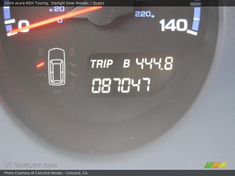 Starlight Silver Metallic / Quartz 2004 Acura MDX Touring