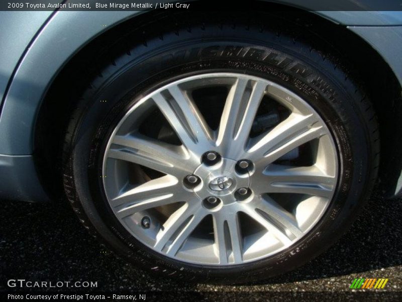 Blue Mirage Metallic / Light Gray 2009 Toyota Avalon Limited