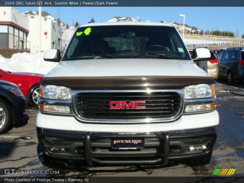 Summit White / Pewter/Dark Pewter 2004 GMC Yukon SLT 4x4
